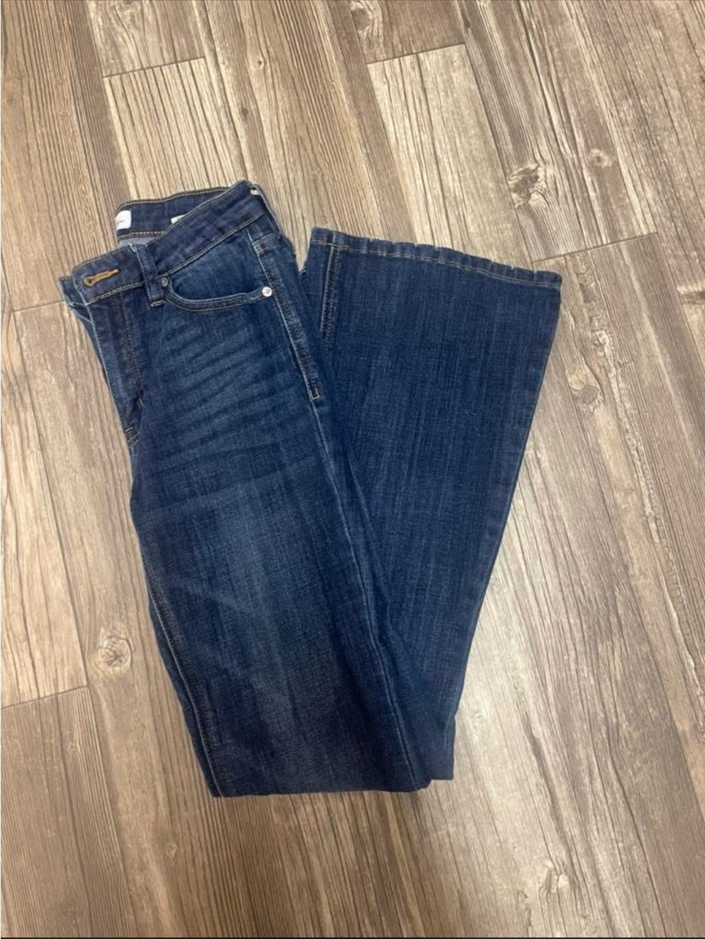 KanCan Dark Blue Flare Jeans